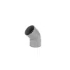 Geïsoleerde elleboog 45 ° Ø80mm/Ø125mm voor 80L, 100L & 150L - Afbeelding 3