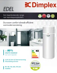 Voorblad brochure Edel warmtepompboilers