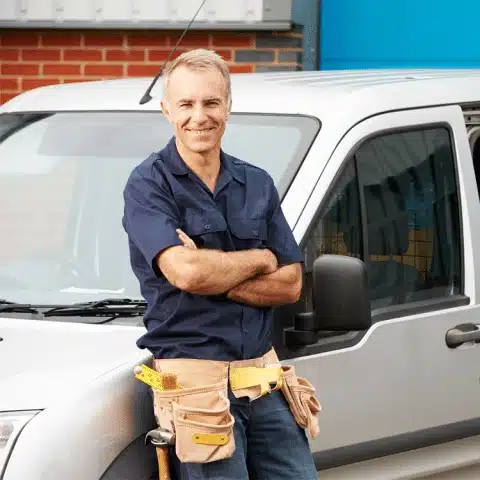 Verwarmingsinstallateur klaar voor Dimplex